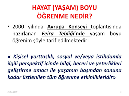 Sorusuna cevap verenler arasına katıl ve gelir elde et! Hayat Yasam Boyu Ogrenme Nedir Gelisim Sureci Ve Ilkeleri Ppt Indir