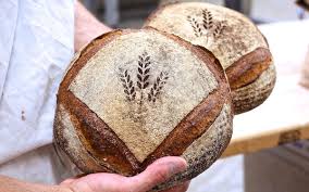 Artisan Bread Stenciling Via Kingarthurflour Artisan Bread Bread Bakery Bread