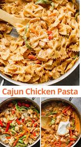 Easy Cajun Chicken Pasta Recipe In 2020 Easy Chicken Dinner Recipes Chicken Pasta Dishes Easy Pasta Dishes
