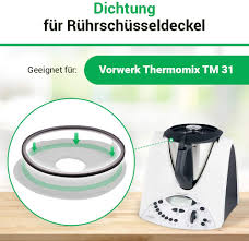 Thermomix vorwerk tm 3300 d'occasion accessoires/pieces detachees brosseurs, sp520/530. Amazon De Dichtungsring Deckeldichtung Fur Vorwerk Thermomix Tm31 Kuchenmaschine O 184 Mm Thermomix Tm 31 Dichtungsring Deckel Dichtung Zubehor Ersatzteile