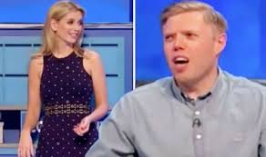 Jimmy carr hosts while 8 out of 10 cats team captains sean lock and jon richardson are joined by guests jason manford and rhod gilbert. Rachel Riley Countdown Guest Hits Out At Host For Being Bad At Numbers After Mishap Celebrity News Showbiz Tv Express Co Uk
