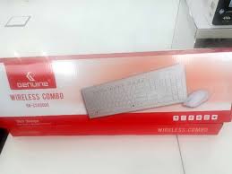 Genuine is used to describe people and things that are exactly what they appear to be,. Genuine Gn Cs8500g Wireless Keyboard And Mouse Combo White Gn Cs8500g Buy Best Price In Uae Dubai Abu Dhabi Sharjah