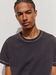 Mens Fabian Long Sleeve Shirt Blue Stripe