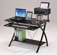 0 out of 5 stars, based on 0 reviews current price $138.48 $ 138. Erma Metal Computer Desk With Black Glass Top Shelf By Acme