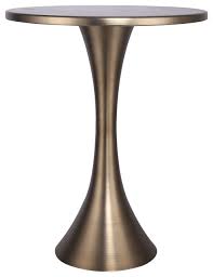 Bridger bronze side table by caste. 24 H Round Metal Matte Golden Bronze Accent Table Contemporary Side Tables And End Tables By Grandview Gallery Se90081 1pk W Dp Houzz
