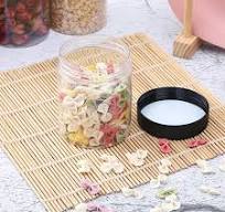 Amazon.com: 36PCS 8OZ Plastic Jars with Screw On Lids, Pen and Labels  Refillable Empty Round Slime Cosmetics Containers for Storing Dry Food,  Makeup, ...