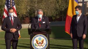 Serviciile ambasadei vor fi reluate conform programului obisnuit marti, 11 octombrie, potrivit unui comunicat al reprezentantei diplomatice. NicuÈ™or Dan VizitÄƒ La Ambasada Sua Cu Tot Cu Premier