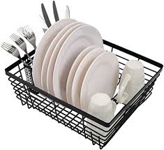 tqvai kitchen dish drying rack metal