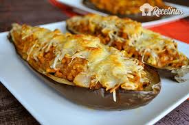 Entra a nuestro canal para ver más recetas de cocina. Berenjenas Rellenas De Carne Al Horno Recetinas