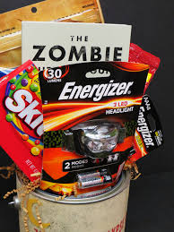 These containers can hold a large amount of supplies for whatever gets thrown your way. Diy Gift Idea Zombie Apocalypse Kit Free Printable Comic Con Family