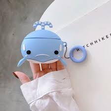 Cute Whale Animal Airpod Cases For Girls Protective Cases Earphone Case Airpods Pro