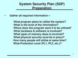 Ppt System Security Plan Ssp Preparation Powerpoint Presentation Free Download Id 4487151