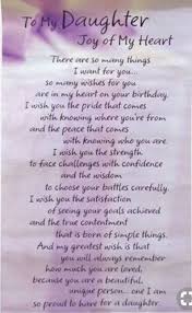 Handwritten Birthday Wishes For Mom From Daughter Letter Pin On Birthday Quotes For Daughter