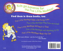 If your kid love five little monkeys books or five little monkeys board book he will love this song! Five Little Monkeys Jumping On The Bed Softcover Eileen Christelow Illustrated By Eileen Christelow 9780395557013 Christianbook Com