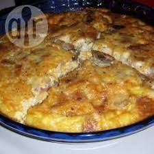 Omelette Jambon Fromage Au Four Recipe Baked Omelet Baked Omelet Recipe Brunch Dishes