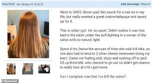 Woman Upset By 175 Haircut And Colour Questions If She S Left It Too Late To Complain To Salon Daily Mail Online