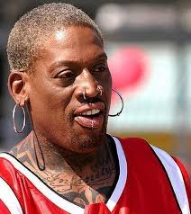 17 Dennis Rodman Pierces It All Dennis Rodman Body Peircings Celebrity Piercings