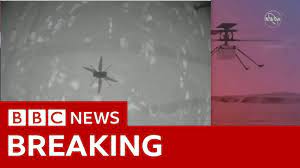 Breaking news, sport, tv, radio and a whole lot more. Nasa Successfully Flies Small Helicopter On Mars Bbc News Youtube