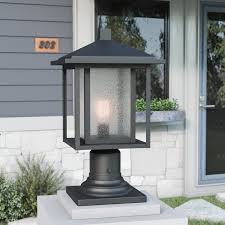 Bloomsbury Market Hungate Outdoor 1 Light Pier Mount Light Reviews Wayfair Faroles Luces Columnas