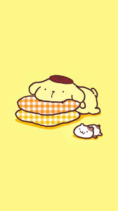 pin by aekkalisa on pompompurin bg sanrio wallpaper character wallpaper anime wallpaper