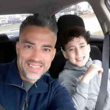 At the MAVS game with Paps.