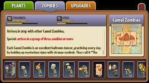 Download plants vs zombies ™ 2 mod (full plants/max level, 0 sun, mastery 999999) get the task of protecting the house against many dangerous plants vs zombies 2 mod v8.8.1 (unlimited money, max level, shop 1 coins, 0 sun, mastery 999999). Camel Zombies Gallery Plants Vs Zombies Wiki Fandom