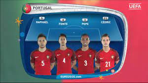 The only things that matter are passion by the day of the final, cristiano ronaldo repeated michelle platini's record of nine goals in euros final stages, while griezmann has. Euro 2016 Final Portugal Line Up V France Youtube