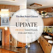 The 16 Best Paint Colours To Go With Oak Or Wood Trim Floor Cabinets And More Oak Wood Trim Painting Oak Cabinets Best Paint Colors