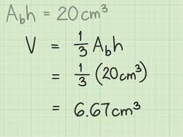A true height or perpendicular height, that goes from the tip of the pyramid to the center of the base face. 3 Ways To Calculate The Volume Of A Pyramid Wikihow
