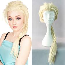 Long live the ariana grande high ponytail. Amazon Com Mersi Kids Blonde Wigs For Elsa Costume Wig Rapunzel Princess Long Braided Hair Wig For Halloween Party With Wig Cap S028a Beauty