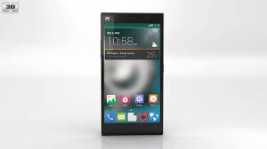 ZTE Grand Memo II LTE Black 3D model ...
