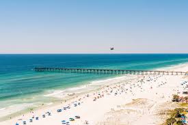 Pensacola Beach shoreline for families
