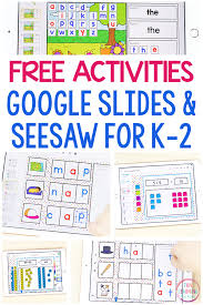 Students learn to use the available tools to best answer the math questions. Free Google Slides And Seesaw Activities For K 2