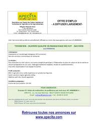 Offres D Emploi