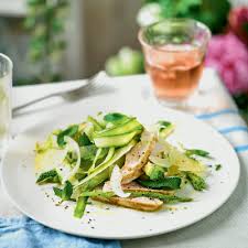 We are also a great place to advertise your favorite recipes. Griddled Chicken Shaved Fennel Asparagus Mint Pecorino Salad