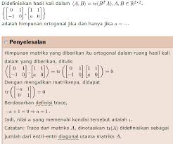 Contoh soal osn ksn matematika sma tahun 2020 dan kunci jawaban (download). Lengkap Pembahasan Soal Aljabar Linier On Mipa Pt Bidang Matematika Tahun 2017 Cara Paling Mudah