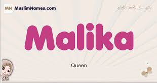 And in france, sweet saint's name zélie joins zoé in the top 100 names for girls. Malika Meaning Of The Muslim Baby Name Malika