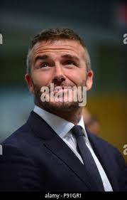 David Beckham attends a meeting at the Miami City Hall during a public  hearing about building a Major League soccer stadium