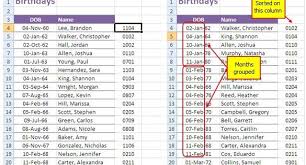 How To Sort Dates By Month And Day Only In Excel Microsoft Excel Excel Tutorials Excel Hacks
