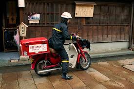 Japanese Postman Postman Motorcycle Japanese