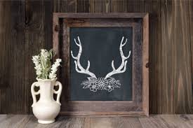 Download Antlers With Flowers Graphic By Oldmarketdesigns Creative Fabrica PSD Mockup Templates