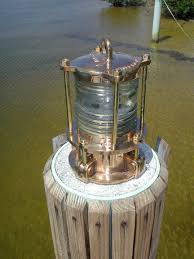 Bronze Piling Nautical Dock Light Marine Dock Piling Light Dock Lighting Nautical Outdoor Lighting Beach House Lighting