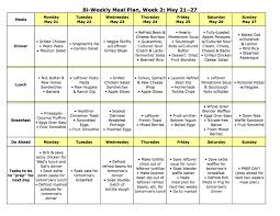 Meal Plan Monday May 14 27 Week Meal Plan Healthy Meal Plans Meal Planning
