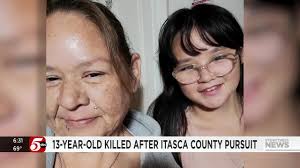 Mother mourns 13-year-old killed in Itasca County pursuit, crash