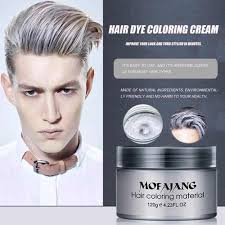 We will try to satisfy your interest and give you necessary information about mens hair dye styles. Salon Hair Styling Pomade Silver Ash Grandma Grey Hair Color Waxes Temporary Disposable Hair Dye Coloring Mud Cream Women Men Hair Color Aliexpress