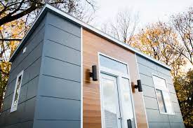 Mid Century Modern Tiny House By Liberation Tiny Homes 48k But with their accent on sculpted interior spaces and seamless connections between indoor and. mid century modern tiny house by