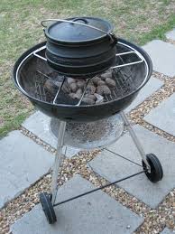 Potjiekos On A Weber Justnotthat Outdoor Cooking Equipment Weber Kettle Bbq Equipment