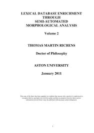 Maybe you would like to learn more about one of these? Pdf Richens Thomas M Vol 2 2011 Pdf Aston University