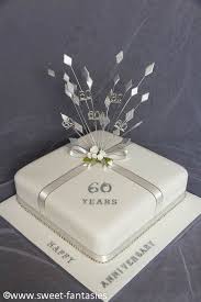 Pin By Sharla Zuroff On Birthday Party Ideas Diamond Wedding Anniversary Cake 60 Wedding Anniversary Cake Wedding Anniversary Cakes