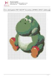 I hope you enjoy making him! Beeg Yoshi Cross Stitch Album On Imgur